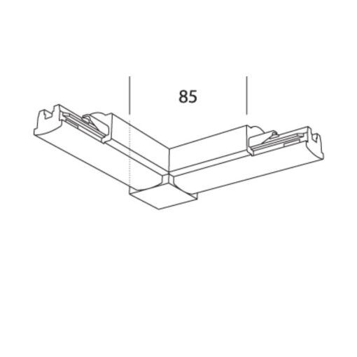 Concord Lytespan 1 L-coupler Silver