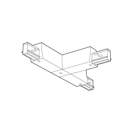 Lytespan 3 T-koppling Höger vit