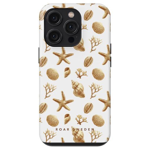 Golden Shells - Tough Case, iPhone 15 Pro