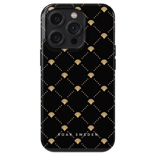 Luxe Shells Black - Tough Case, iPhone 16 Pro