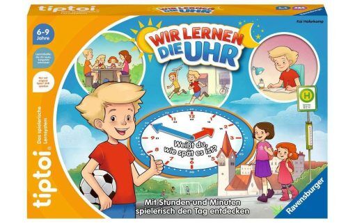 tiptoi Spiel Wir lernen die Uhr