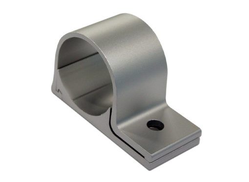 Klämfäste aluminium Ø60x50mm QPAX