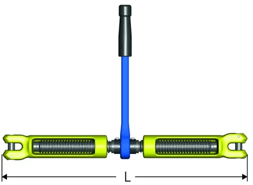 Kättingspännare klass 10, 8 mm, Gunnebo