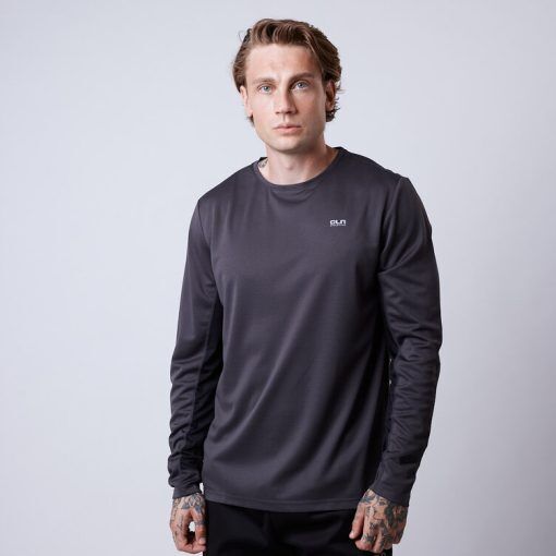 CLN Athletics Långärmad träningströja Grå Herr Groove longsleeve Dark grey