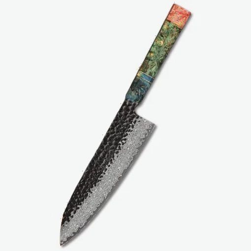 Yoshii 8" Damascus Steel Gyuto Knife 牛刀 8" Gyuto Knife