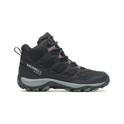 Merrell West Rim Sport Thermo Mid vattentäta vinterkängor (dam) - Black - 39