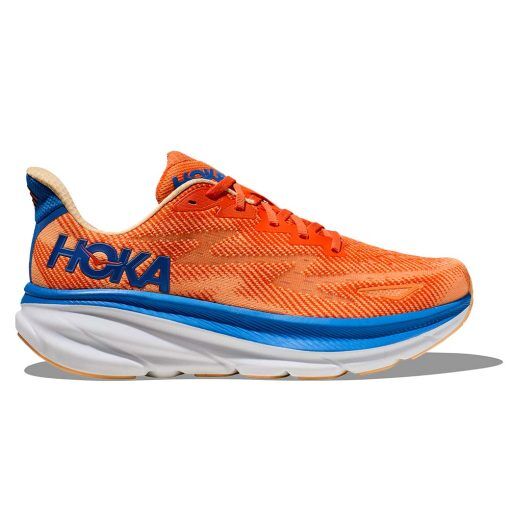 HOKA Clifton 9 löparskor (herr) - Vibrant Orange/Impala - 49 ⅓