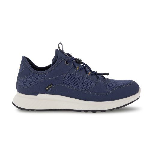 Ecco Exostride M Low GORE-TEX® sneaker med dragsko (herr) - Marine/Ombre - 43