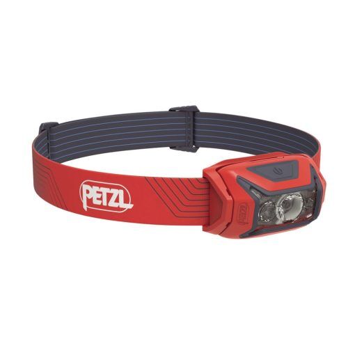 Petzl ACTIK® stark uppladdningsbar pannlampa - Red