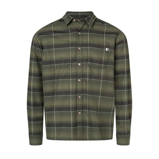 Marmot Ridgefield Heavyweight Flannel Overshirt (herr) - Nori - S