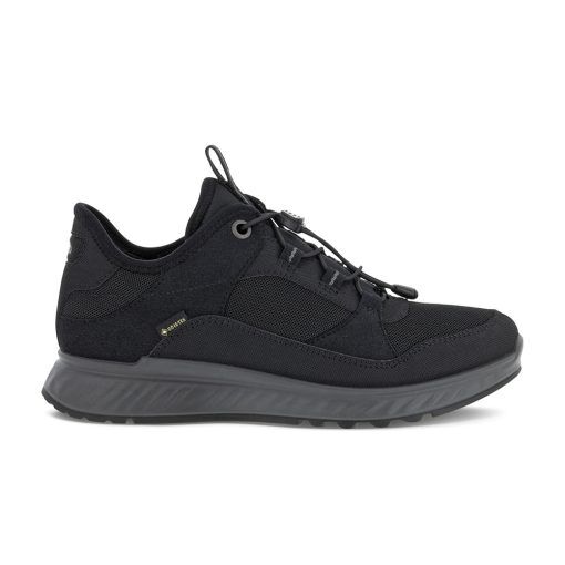 Ecco Exostride W Low GORE-TEX sneaker med dragsko (dam) - Black - 36