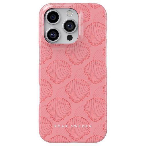 Coral Shells - Slim case, iPhone 16 Plus