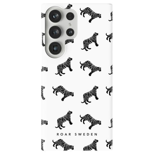 Monochrome Tiger - Slim case, Samsung Galaxy S22 Ultra