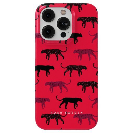 Scarlet Felidae - Slim case, iPhone Xs