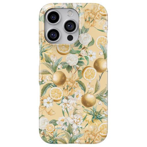 Sunny Lemons - Slim case, iPhone 16