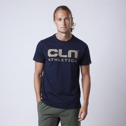 CLN Athletics T-shirt träning Blå Herr Promo t-shirt Night blue