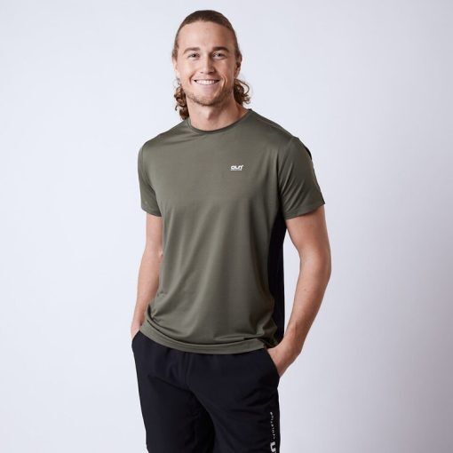 CLN Athletics T-shirt träning Grön Herr Adapt mesh t-shirt Dusty olive