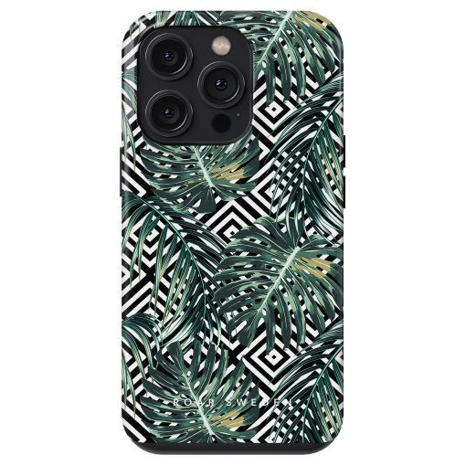 Geometric Jungle - Tough case, iPhone 15 Plus