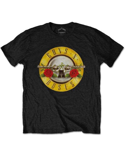 Guns n Roses Logo T-shirt (Storlek: XL)