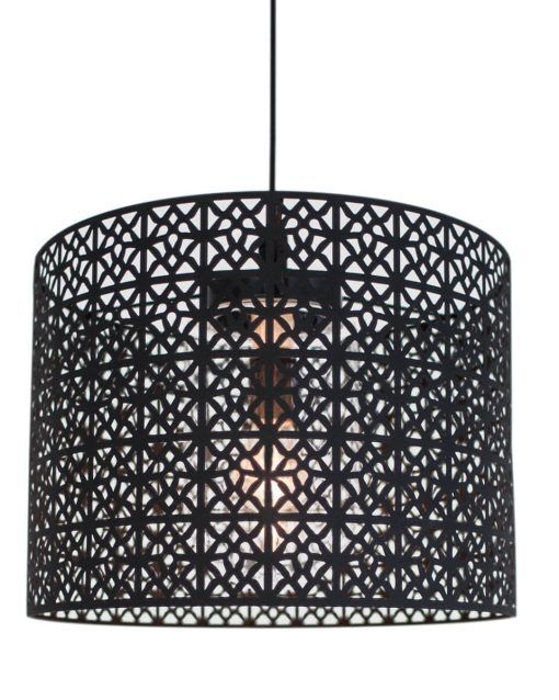 Maison taklampa IP44 sandsvart