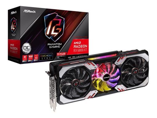 ASRock Phantom Gaming Radeon RX 6800 XT 16GB - Grafikkort