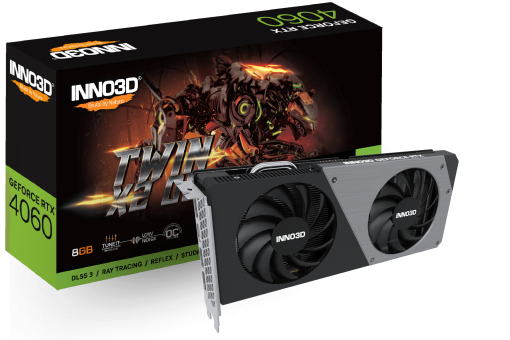 Inno3D GeForce RTX 4060 TWIN X2 OC 8GB