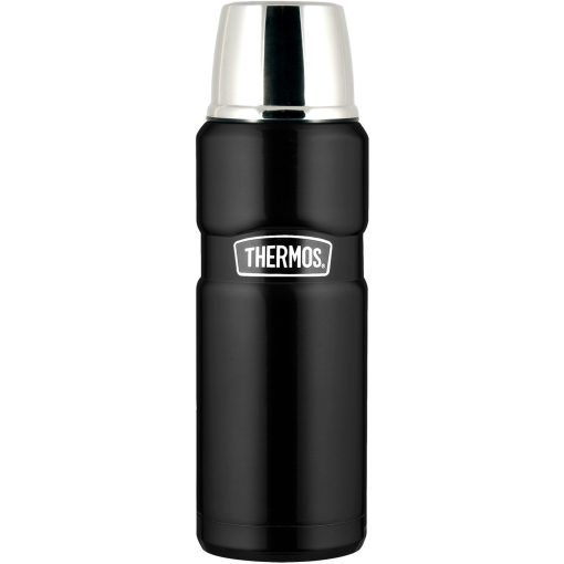 Thermos King 1,2 liter - Matt Svart SK-1200 (BKM)