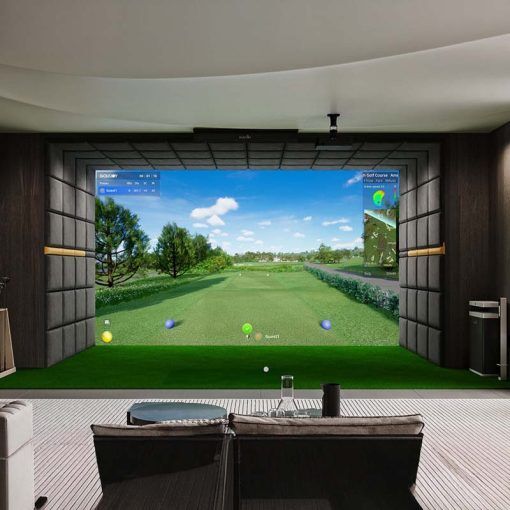 Golfjoy Commercial Golf Simulator, S80 Package (incl. GSV Pro Launch Monitor)