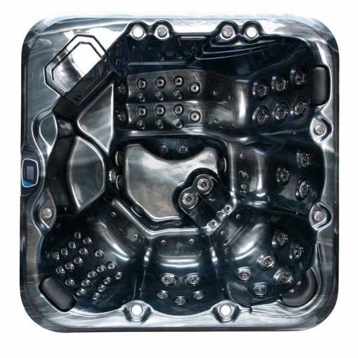 H2O 6000 Series 6-Seater Hot Tub, Pearl Shadow