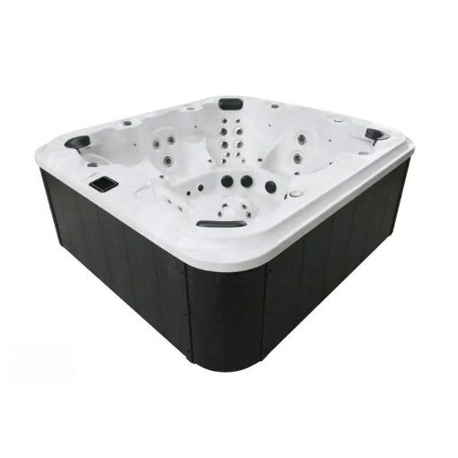 H2O 7000 7-Seater Hot Tub (In.clear), Storm Cloud / Tweakwood