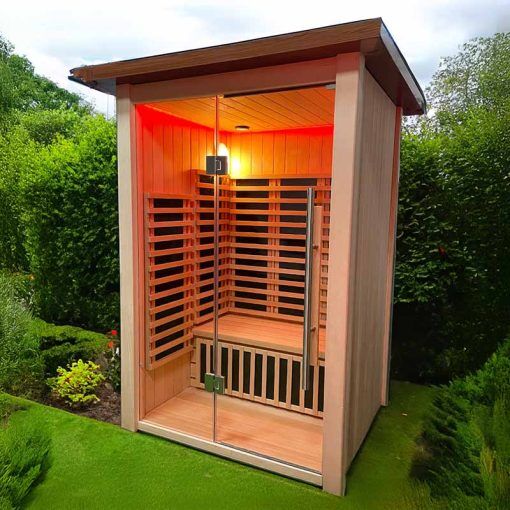 Insignia Outdoor Infrared Sauna 1500 x 1300mm