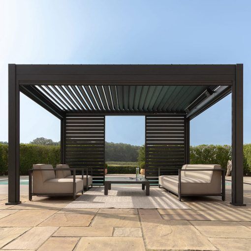 Eden Aluminium Garden Pergola - Various Sizes, 3m x 4m