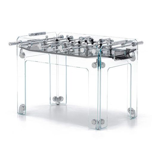 Teckell Cristallino Black Foosball Table