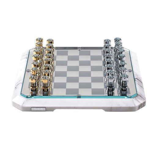 Teckell Stratego White Marble Game Board