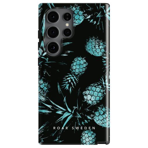 Turquoise Pineapples - Tough Case, Samsung Galaxy S23