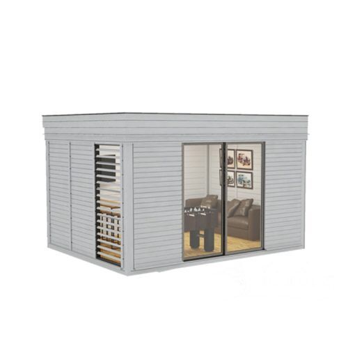 Insulated Garden Man Cave Cube 3 x 4m